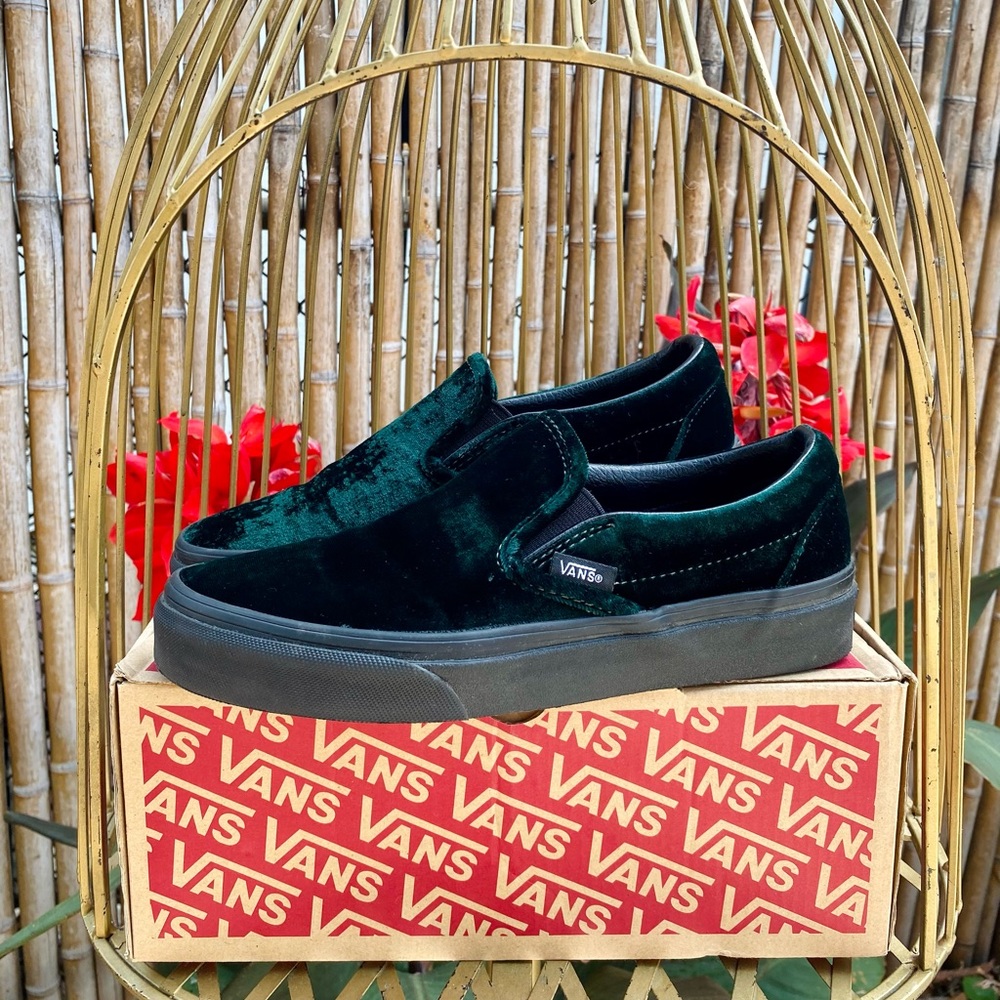 Vans Classic Slip-On (Velvet Green)